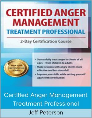 Jeff Peterson – Certified Anger Management Treatment Professional