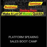 Ron Legrand Platform Speaking & Sales Boot Camp