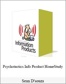 Sean D'souza - Psychotactics Info Product HomeStudy