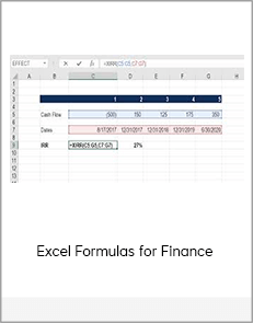 Excel Formulas for Finance