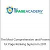1st Page Academy - The Most Comprehensive and Proven 1st Page Ranking System In 2017