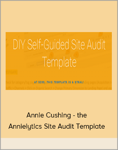 Annie Cushing - the Annielytics Site Audit Template