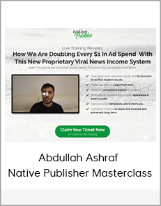 Abdullah Ashraf - Native Publisher Masterclass
