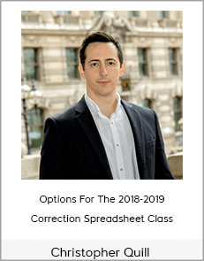 Christopher Quill - Options For The 2018-2019 Correction Spreadsheet Class