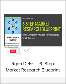Ryan Deiss – 6–Step Market Research Blueprint